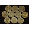 Image 1 : 10 METAL 25 CENT CASINO TOKENS: SAM'S TOWN,