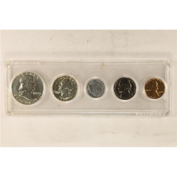 1959 US SILVER PROOF SET IN PLASTIC HOLDER