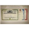 Image 2 : 4 VINTAGE STOCK CERTIFICATES: 1967 ROCK-WELL-