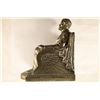 Image 2 : ABRAHAM LINCOLN METAL BOOKEND / STATUE