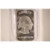Image 1 : 1 TROY OZ .999 FINE SILVER INGOT LIBERTY, INDIAN