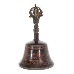 Tibet Vintage Bronze Temple Bell (ANT-496)