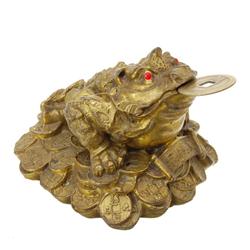 Gilded Chinese Bronze Money Frog  (ANT-589)