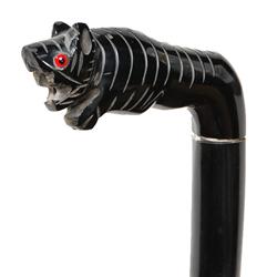 Rare Buffalo Horn Walking Stick Cane (CLB-348)