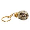 Image 2 : Quail Egg Key Chain with 24k  (CLB-456)
