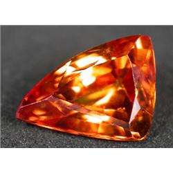 1.13ct VERY RARE  Vibrant  Orange Sapphire Fancy VVS RETAIL $ (GEM-4045)
