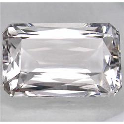 7.54ct RARE Scissor Cut Light Pink Morganite Untreated AAA Flawless RETAIL $1500 (GEM-4516)