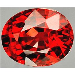 1.75ct RARE Attractive Oval Raspberry Pink Rhodolite Garnet RETAIL $950 (GEM-4538)