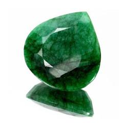 11.88ct. Excellent Pear Cut American Emerald RETAIL $1300 (GMR-0020)