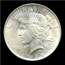 1922 Peace Dollar Choice BU (COI-4056)