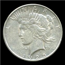 1925S Peace Dollar Hi Grade Scarce Date (COI-4057)