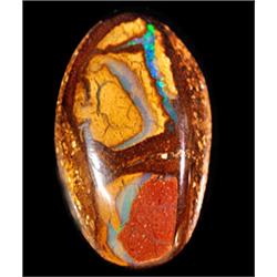 2.72ct RARE Flecks of Green Interesting Yowah Boulder Opal RETAIL $1400 (GEM-4929)