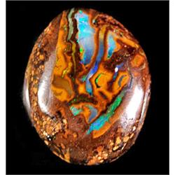 3.51ct RARE Brilliant Green Double-Sided Yowah Boulder Opal RETAIL $2150 (GEM-4938)