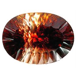 30.8ct RARE Giant AAA Millennium Cut Top Imperial Topaz FLAWLESS RETAIL $31500 (GEM-4946)