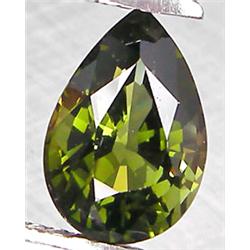 1.45ct RARE Graceful Pear Natural Nice Green Tourmaline VVS RETAIL $1350 (GEM-7002)