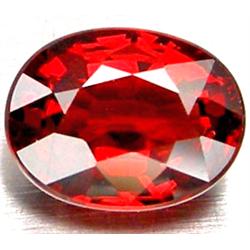 1.80ct RARE Attract RARE ive Oval Natural Red Rhodolite Garnet VVS RETAIL $1050 (GEM-7007)
