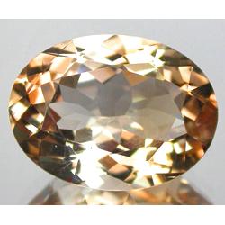 13.6ct RARE Awesome  Imperial Topaz Unheated VVS RETAIL $12850 (GEM-7043)