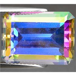 26.20ct Octagon Cut Moon Glow Mystic Quartz FLAWLESS RETAIL $1850 (GEM-7098)