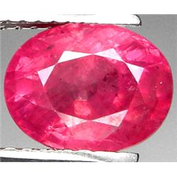 3.05ct RARE Top AAA  Pink Sapphire Nigeria VS Oval Cut  RETAIL $2850 (GEM-7108)