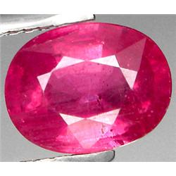 2.40ct RARE Top AAA Mozambique Pink Red Ruby VS Oval Cut  RETAIL $2275 (GEM-7121)