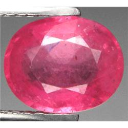 2.32ct RARE Top AAA  Pink Sapphire Nigeria VS Oval Cut  RETAIL $2500 (GEM-7125)