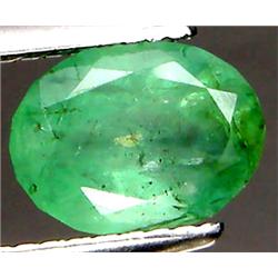 1.80ct VERY RARETop AAA  Natural Green Colombian Emerald CLEAN RETAIL $1850 (GEM-7144)