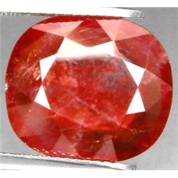10.28ct RARE Cushion Cut Orange Red Padparascha Sapphire VS RETAIL $6550 (GEM-7162)