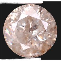 .30ct RARE Round Cut Unheated White Diamond RETAIL $1650 (GEM-7193)