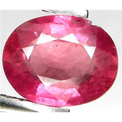 1.53ct RARE Top AAA Mozambique Pink Red Ruby VS Oval Cut  RETAIL $1450 (GEM-7215)