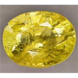 1.19ct RARE VS Oval Cut Yellow Paraiba Tourmaline RETAIL $1050 (GEM-7244)