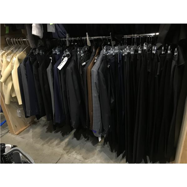 ASSORTED CLOTHING VARIOUS SIZES SOME NEW WITH TAGS BRANDS INCLUDE; KENNETH COLE, BERTOLINI, CALVI...