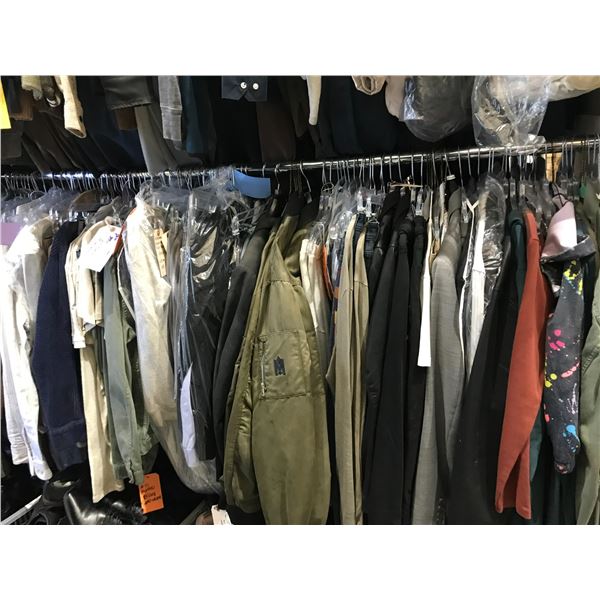 ASSORTED CLOTHING VARIOUS SIZES SET ALTERED BRANDS INCLUDE; BLANC NYC, JOIE, MACKAGE AND MORE