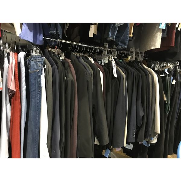 ASSORTED CLOTHING VARIOUS SIZES SOME NEW WITH TAGS BRANDS INCLUDE; H & M, ZARA, CALVIN KLEIN AND ...