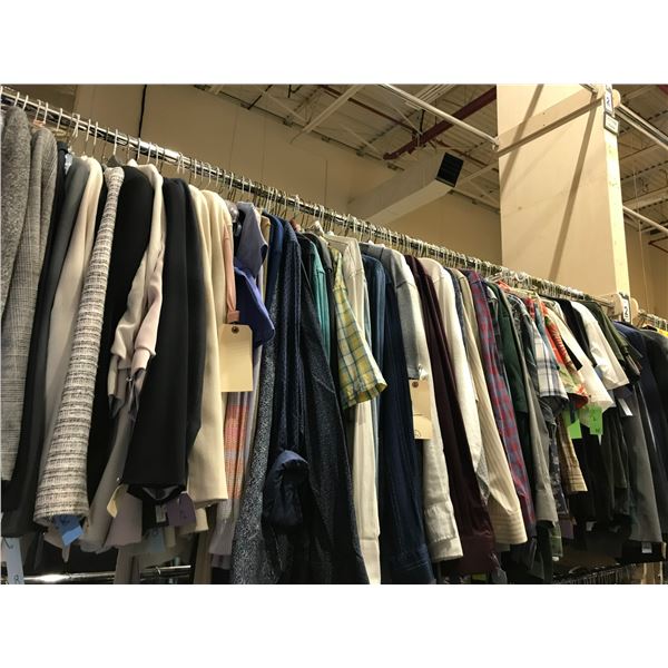 ASSORTED CLOTHING VARIOUS SIZES SOME NEW WITH TAGS BRANDS INCLUDE; JACK JONES, BANANA REPUBLIC, T...