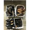 Image 1 : 4 BINS OF ASSORTED SIZE SHOES