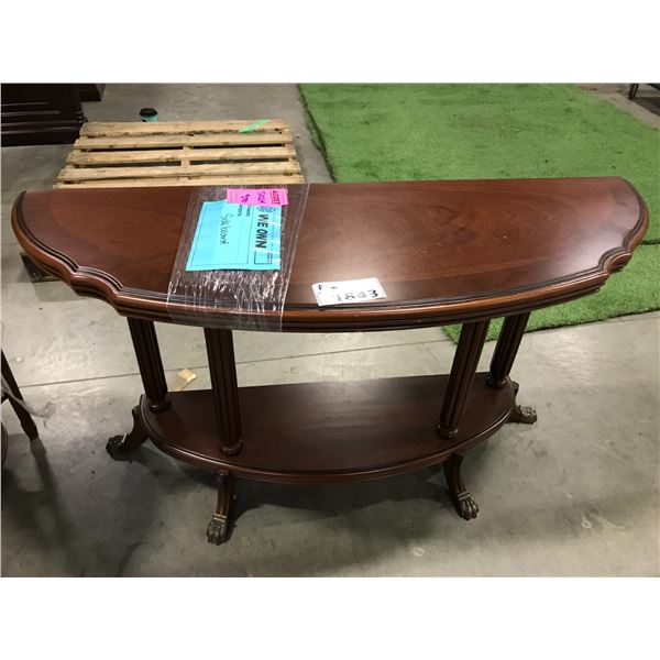 CLAW FOOT SOFA TABLE