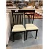 Image 1 : PAIR OF DINING CHAIRS