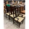 Image 2 : SET OF 6 CHINESE STYLE DINING CHAIRS