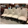 Image 1 : SET OF 8 MODERN DINING CHAIRS