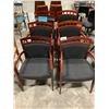 Image 1 : SET OF 6 CLIENTS CHAIRS