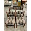 Image 1 : SET OF TEAK DINING CHAIRS