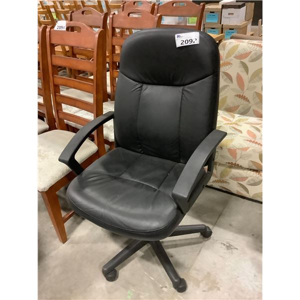 LEATHER OFFICE CHAIR