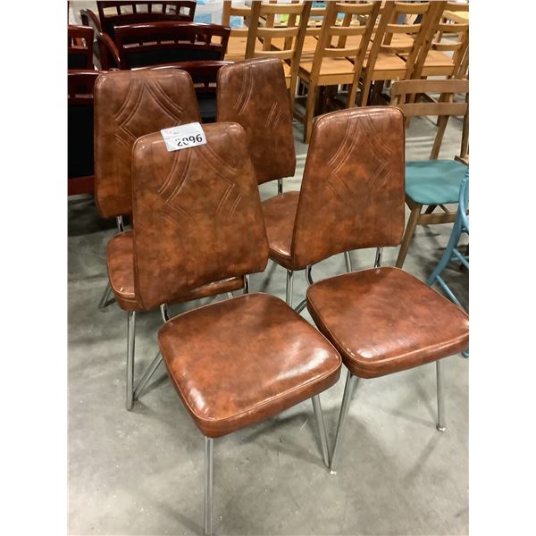 SET OF 4 DINING CHAIRS