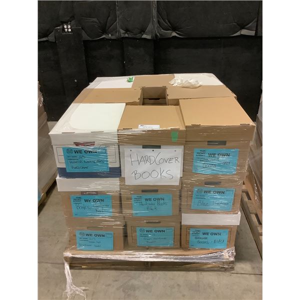 PALLET OF SET DEC ITEMS; BOOKS, MAGAZINES AND MORE