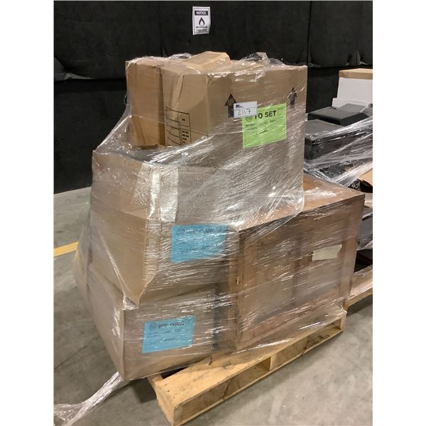 PALLET OF SET DEC ITEMS