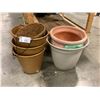 Image 1 : LOT OF 5 PLANTERS