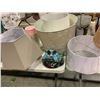 Image 4 : LARGE OF LAMPS AND MISC ITEMS, TABLE NOT INCLUDED