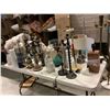 Image 1 : TABLE LOT OF LAMPS, TABLE NOT INCLUDED