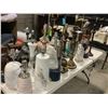 Image 2 : TABLE LOT OF LAMPS, TABLE NOT INCLUDED