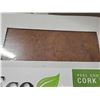 Image 2 : Eco Style Peel & Stick Cork Tiles  - Mirlin Brown - 11/Box (22 sq ft)